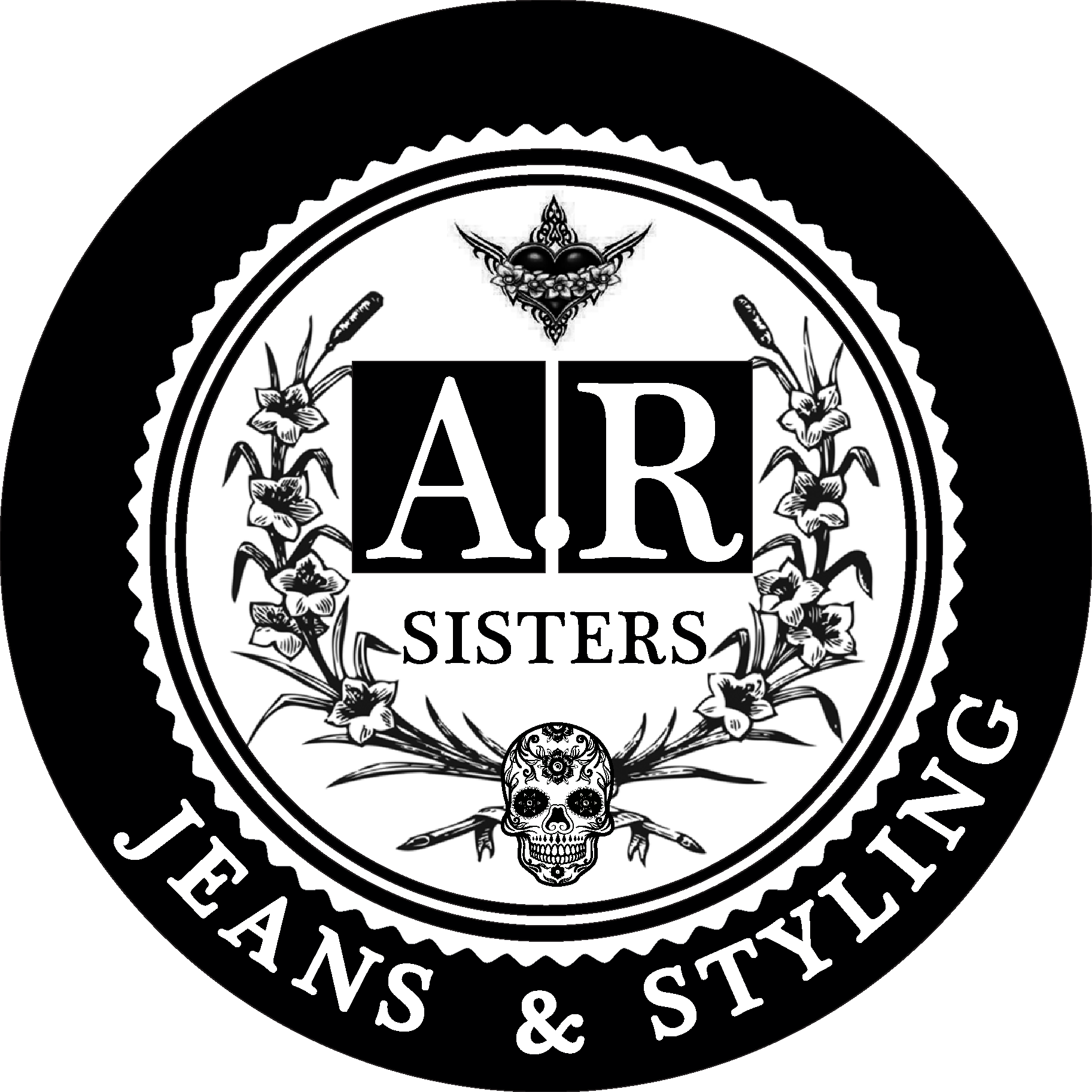 AR Sisters Logo Vector Logo